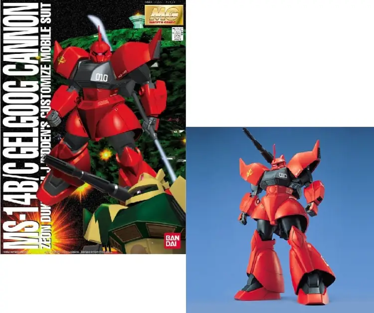 Bandai Model Kit - GUNDAM - MG 1/100 Gelgoog cannon - Model Kit