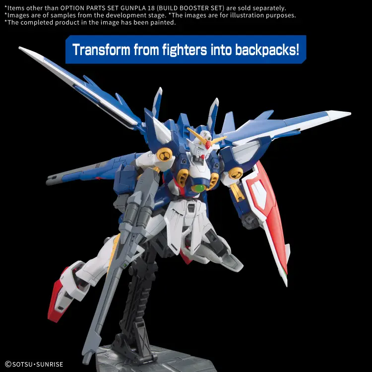 Bandai Model Kit - GUNDAM - Option parts set Gunpla 18 (Build booster set) - Model Kit