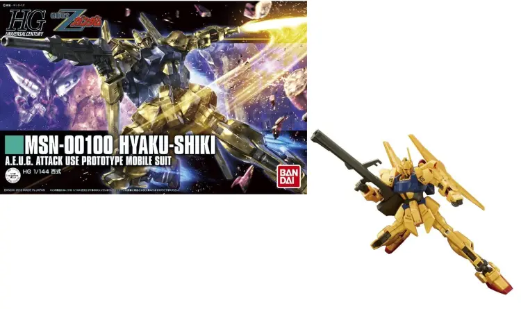 Bandai Model Kit - GUNDAM - HGUC 1/144 MSN-00100 Hyaku-Shiki
