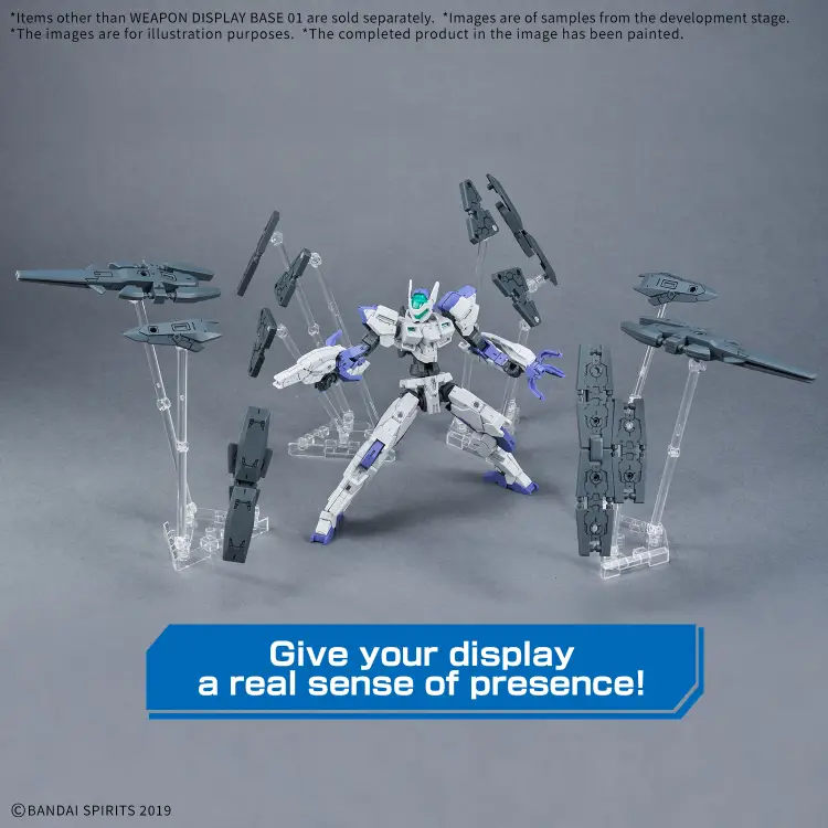Bandai Model Kit - GUNDAM - Weapon Display Base 01 - Model Kit
