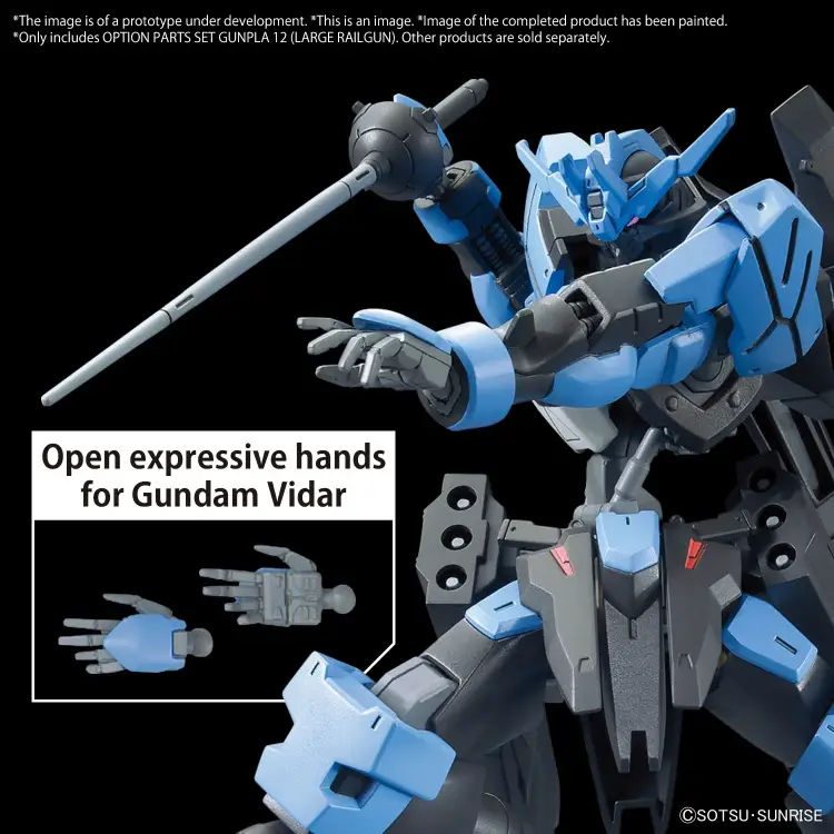 Bandai Model Kit - GUNDAM - Option Parts Set Gunpla 12 (Large Railgun) - Model Kit