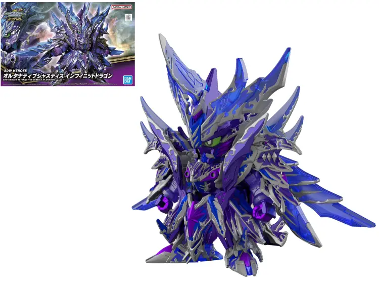 Bandai Model Kit - GUNDAM - SDW Heroes Alternative Justice Dragon - Model Kit