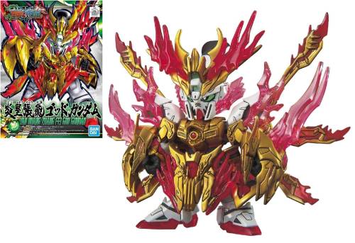 Bandai Model Kit - GUNDAM - SD Sangoku Yan Huang Zhang Fei God Gundam - Model Kit