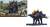 Bandai Model Kit - DINOSAUR - New Dinosaur Plastic Stegosaurus (Tentative) - Model Kit