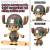 Bandai Model Kit - ONE PIECE- Chopper Robo Supper 2&3 Heavy Armor & Horn Dozer -Model Kit