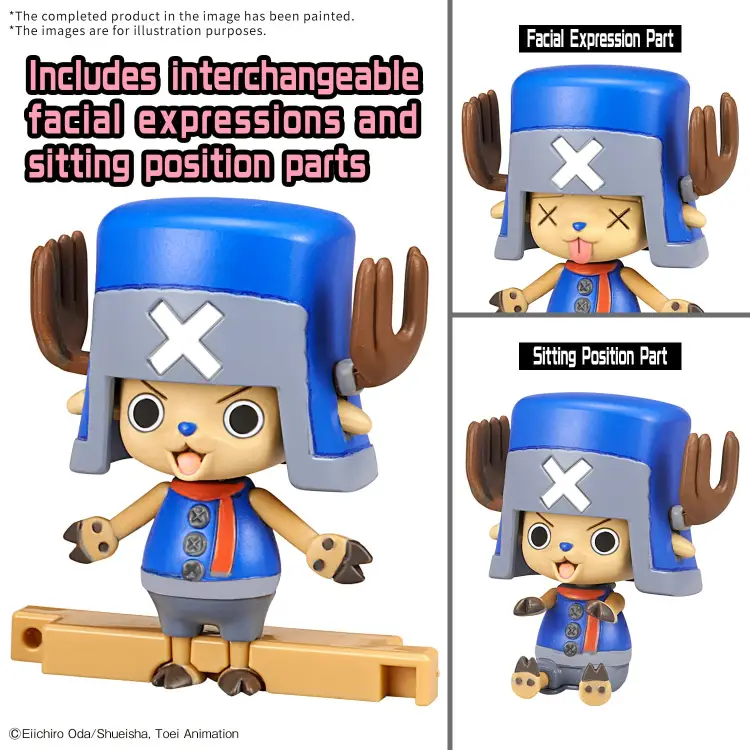 Bandai Model Kit - ONE PIECE- Chopper Robo Supper 2&3 Heavy Armor & Horn Dozer -Model Kit