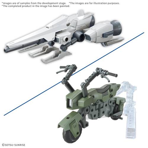 Bandai Model Kit - GUNDAM - Option Parts Set Gunpla 20 (Ride-on Set) - Model Kit