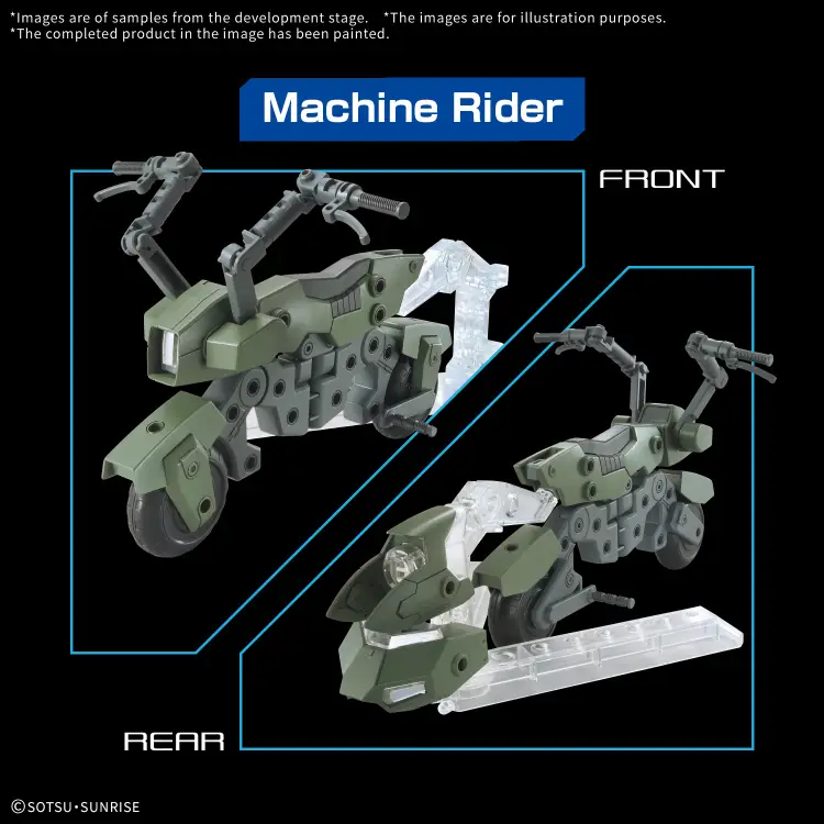 Bandai Model Kit - GUNDAM - Option Parts Set Gunpla 20 (Ride-on Set) - Model Kit