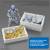 Bandai Model Kit - GUNDAM - Action Base 7 & Option Box (White) - Model Kit