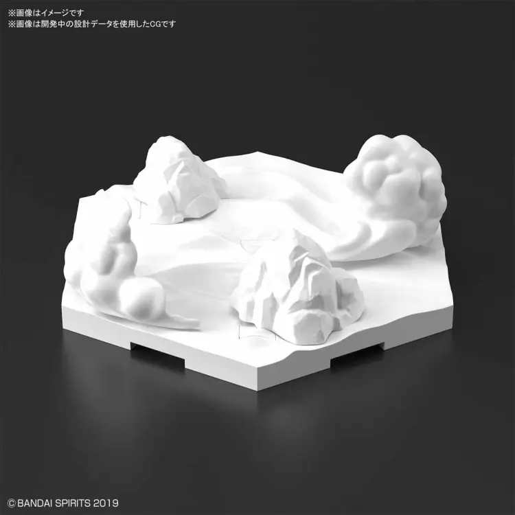 Bandai Model Kit - GUNDAM - Customize Scene Base 03 Snowfield Version - Model Kit
