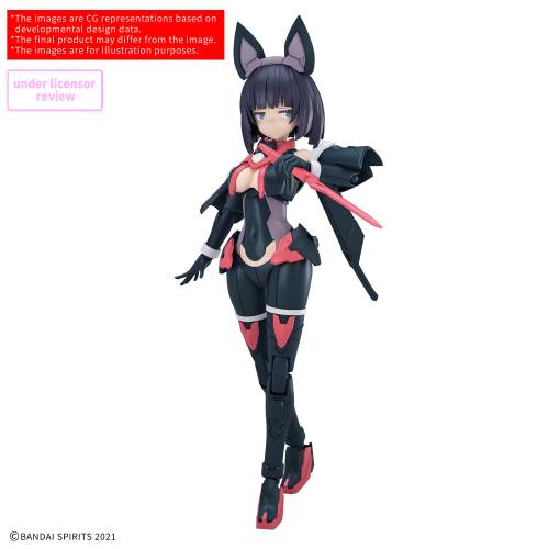 Bandai Model Kit - 30MS - SIS-K00 Micolulu (Color B) - Model Kit