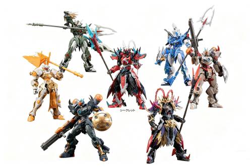 I AM GREAT HERO - Trading Plastic Model Kit BLIND BOX - 13.5cm