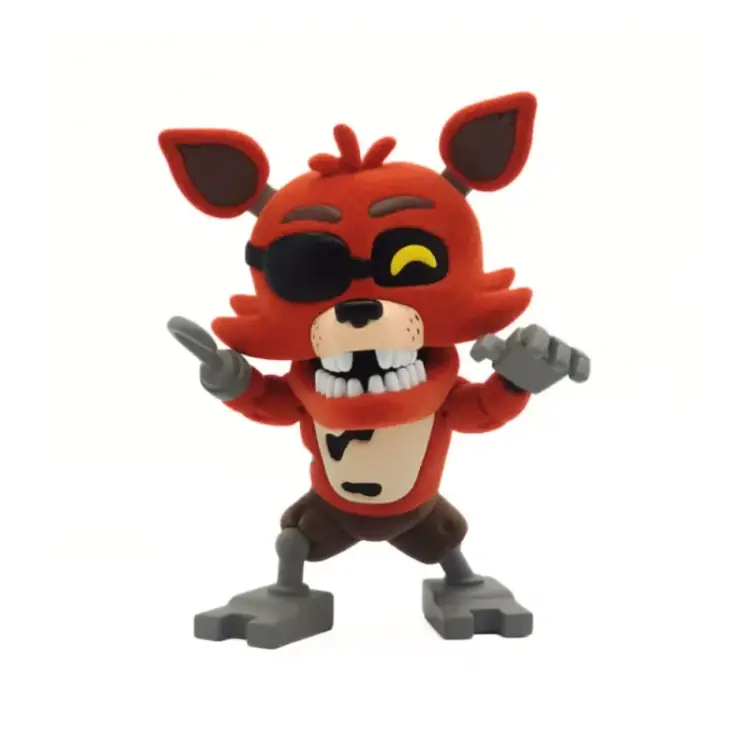 YouTooz Collectibles: Five Nights at Freddy's - Foxy (Flocked) Vinyl Figure (12cm)