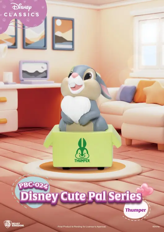 Beast Kingdom - DISNEY - Cute Pal Pull Black Car - Set 6 Fig. Blind Box 5cm
