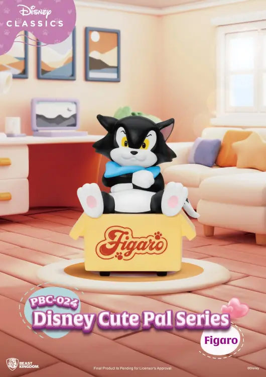 Beast Kingdom - DISNEY - Cute Pal Pull Black Car - Set 6 Fig. Blind Box 5cm