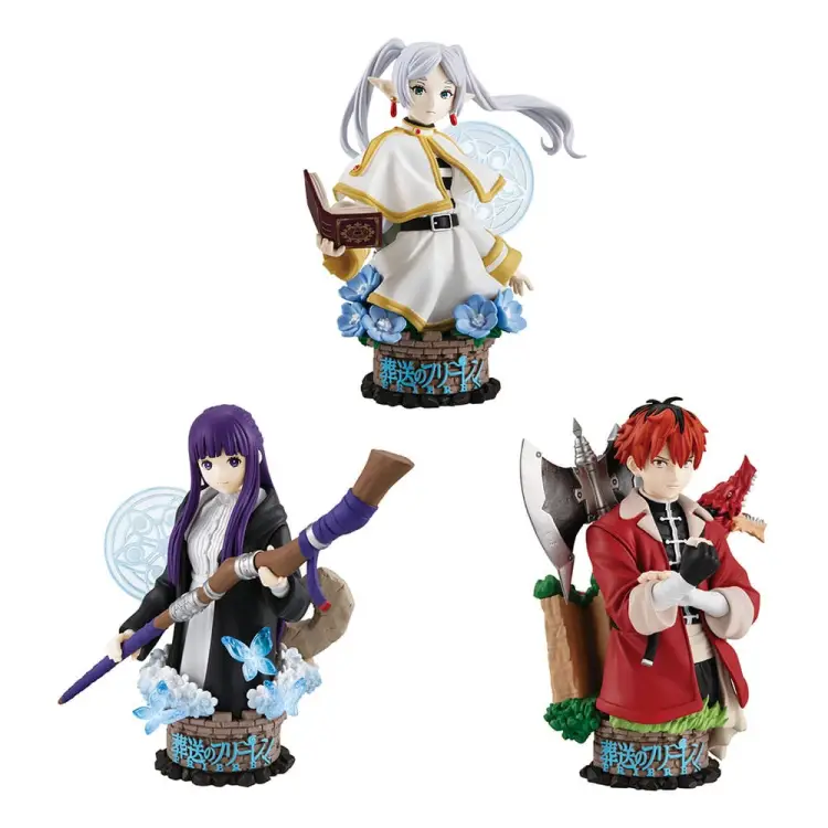 Megahouse - FRIEREN - Frieren, Fren, Stark - 3 Statue Set Petitrama 9cm
