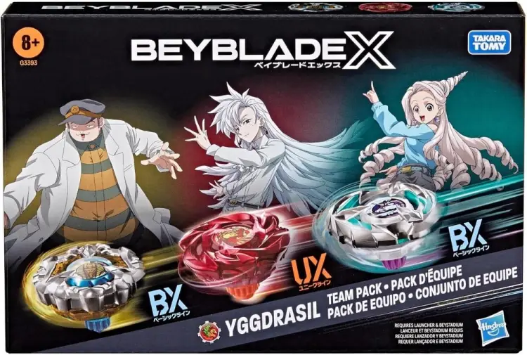 Hasbro - BEYBLADE X - Yggdrasil Team Pack