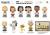 Monogram - SNOOPY - Series 2 - 3D Foam Bag Clip (Display 24 Pcs)