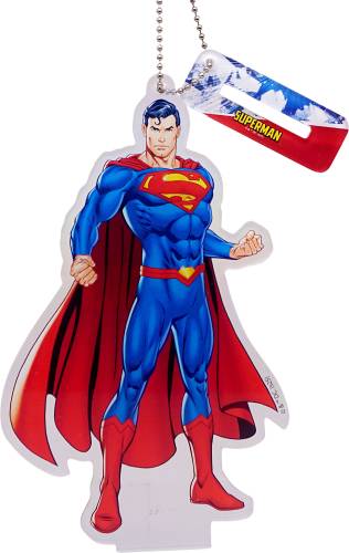 Monogram - SUPERMAN - Acrylic Bag Clip