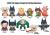 Monogram - DC SUPER PETS - Series 1 - 3D Foam Bag Clip (Display 24 Pcs)