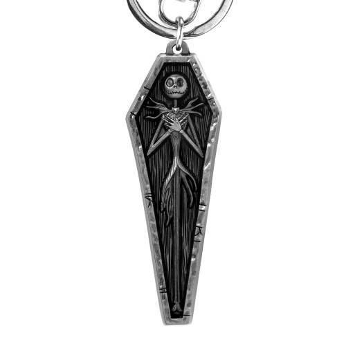 Monogram - NBX - Jack in coffin - Pewter Keychain