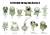 Monogram - NBX - Series 8 - 3D Foam Bag Clip (Display 24 Pcs)