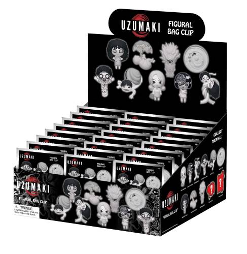 Monogram - UZUMAKI - Series 1 - 3D Foam Bag Clip (Display 24 Pcs)