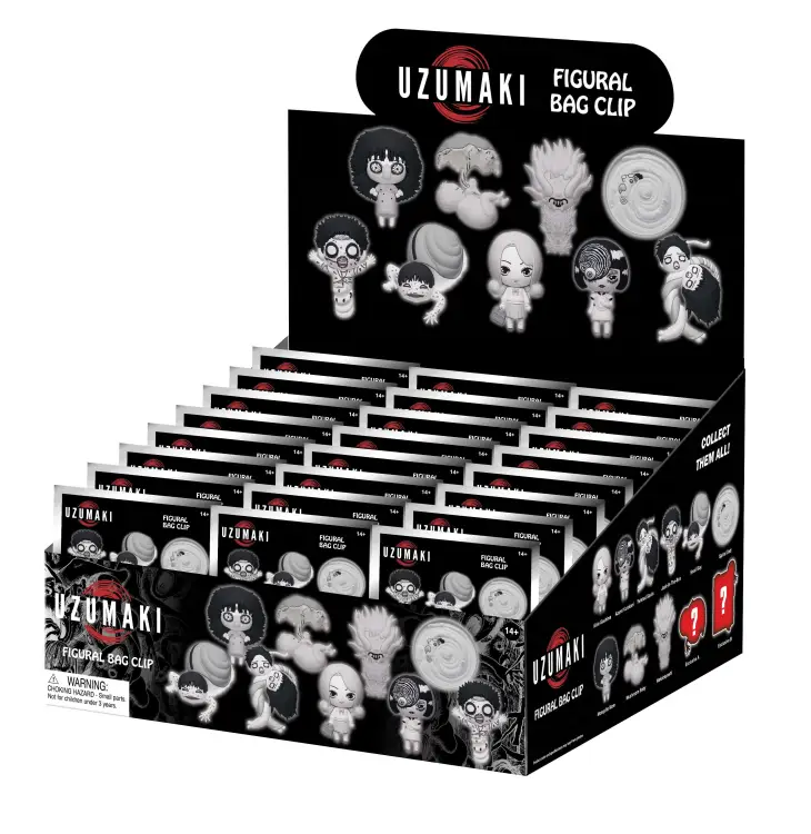 Monogram - UZUMAKI - Series 1 - 3D Foam Bag Clip (Display 24 Pcs)