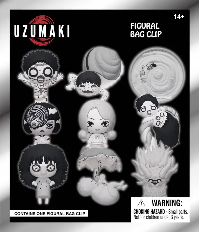 Monogram - UZUMAKI - Series 1 - 3D Foam Bag Clip (Display 24 Pcs)