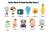 Monogram - RICK & MORTY - Series 2 - 3D Foam Bag Clip (Display 24 Pcs)
