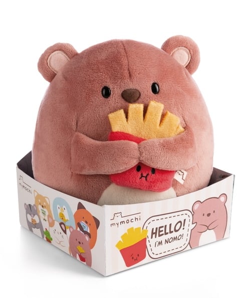 Nici - SUPER MOCHIE - Bear Nomo with French fries - Plush 16cm
