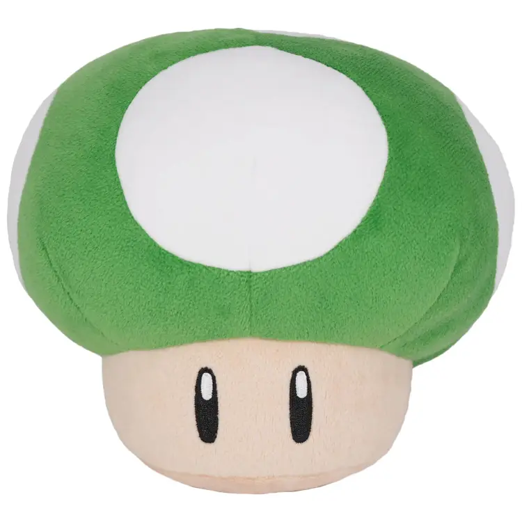 Together Plus - SUPER MARIO - 1UP Mushroom - Plush 16cm