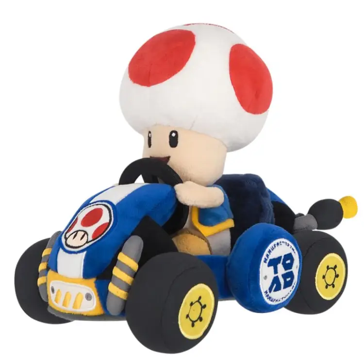 Together Plus - MARIO KART WORLD - Toad - Plush 27cm