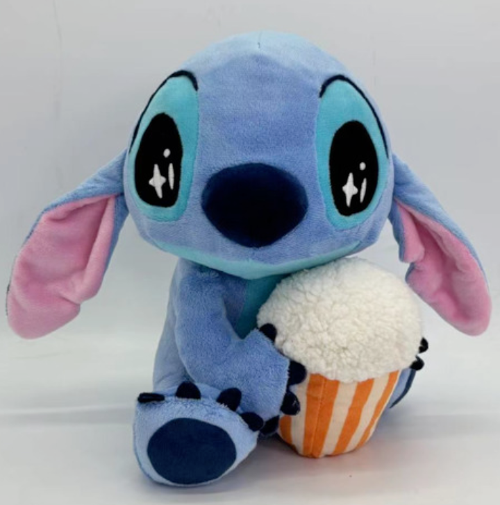 Simba Toys - STITCH with Popcorn - Plush 25cm