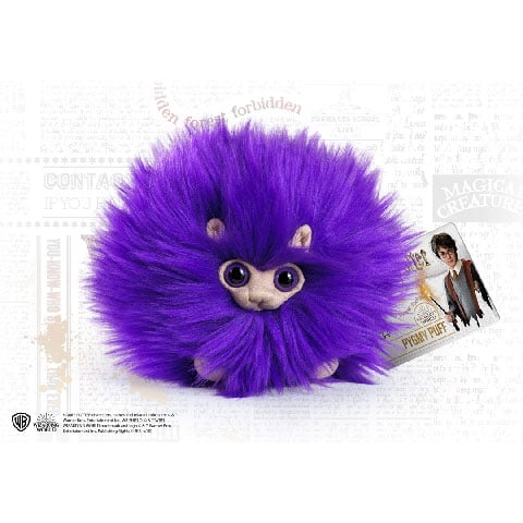 Noble Collection - HARRY POTTER - Pygmy Puff Plush - Purple - 15cm
