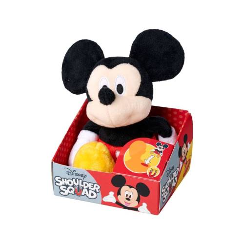 Simba Toys Disney - Mickey Mouse - Pluszak na ramię z magnesem 12cm