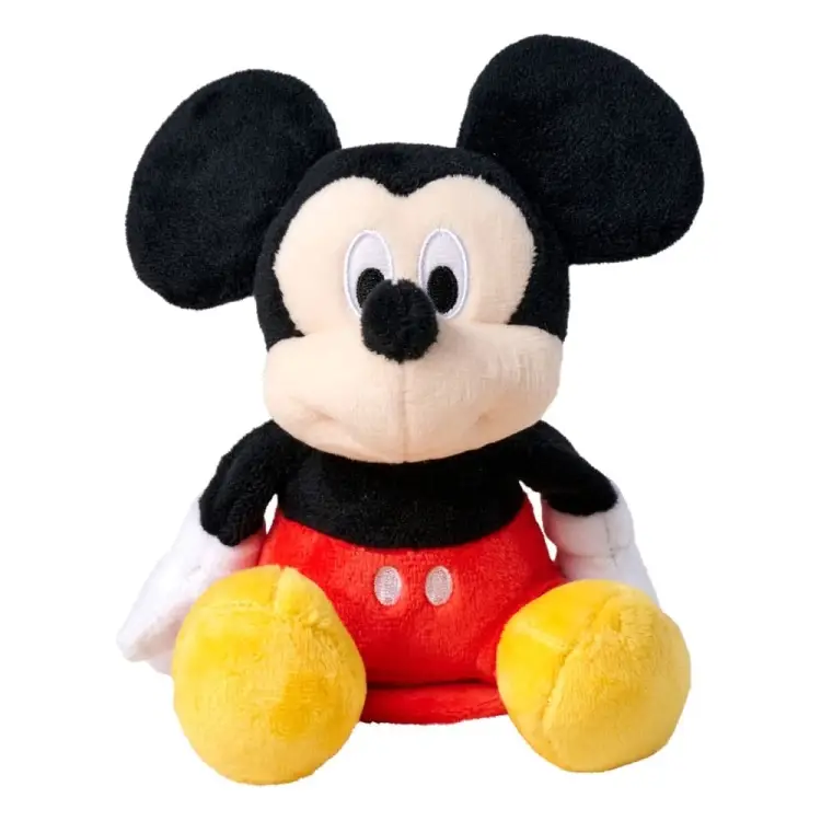 Simba Toys Disney - Mickey Mouse - Pluszak na ramię z magnesem 12cm
