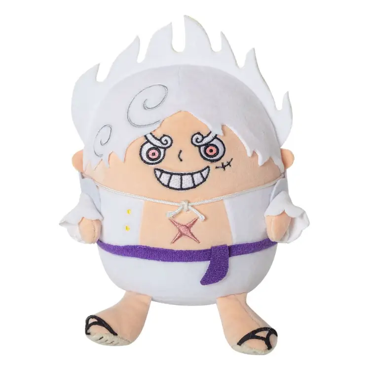 Sakami Merchandise	 - ONE PIECE - Plush Monkey D.Luffy Gear 5 - SD Version - 20cm