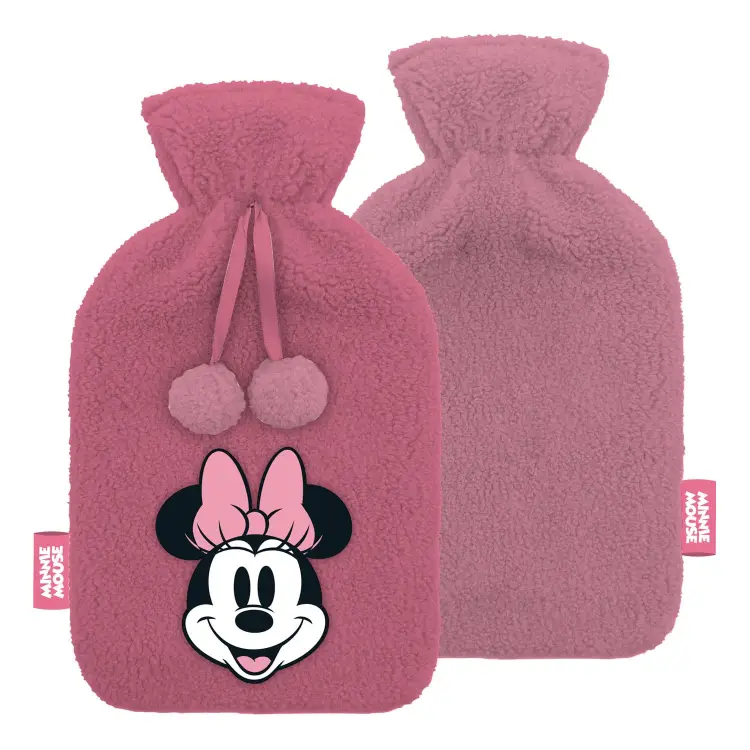 Arditex - MINNIE - Plush & Embrosed Hot-Water Botlle