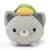 Barrado - KAWAII - Nekogiri  - Assortment of 6 Plushs 3 Models - 17cm