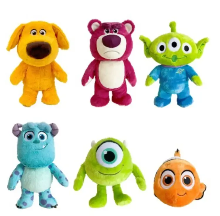 Simba Toys - PIXAR - Assortment of 6 Plushs 25 cm