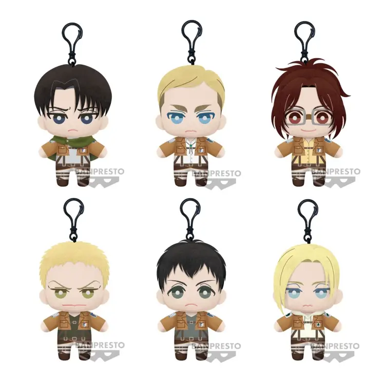Banpresto - ATTACK ON TITAN - Tomonui Plush Series 2 - Assort 9 Plush 15cm