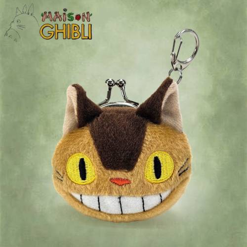 Benelic - MY NEIGHBOR TOTORO - Catbus - Mini Fuwafuwa purse 7cm