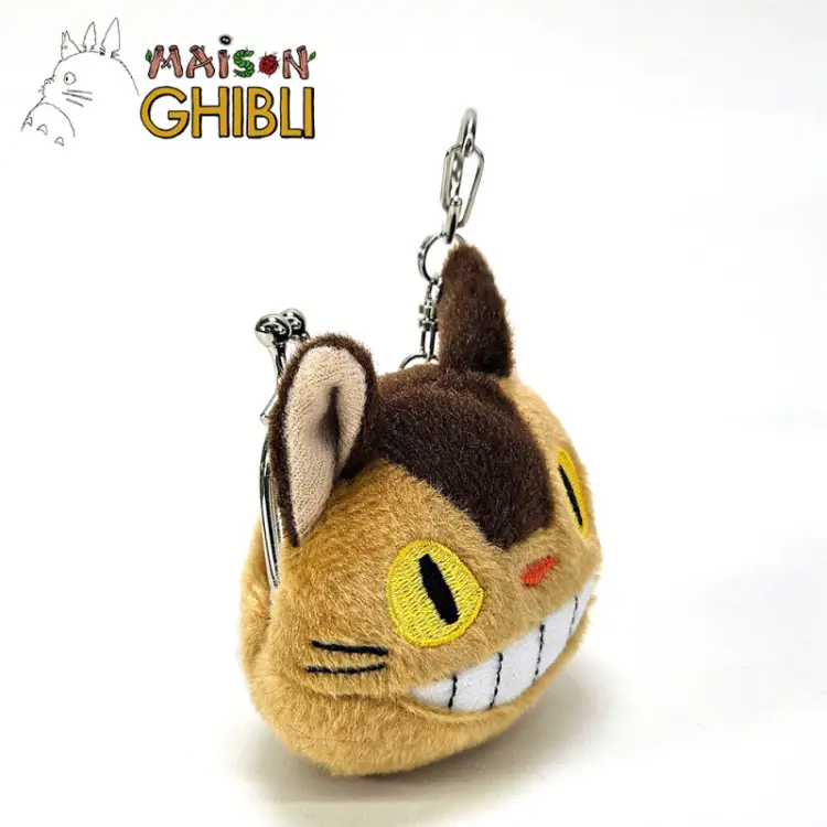 Benelic - MY NEIGHBOR TOTORO - Catbus - Mini Fuwafuwa purse 7cm