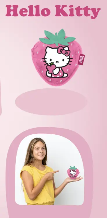 Karactermania - HELLO KITTY - Strawberry - Fur Coin Purse '12x11x2cm'
