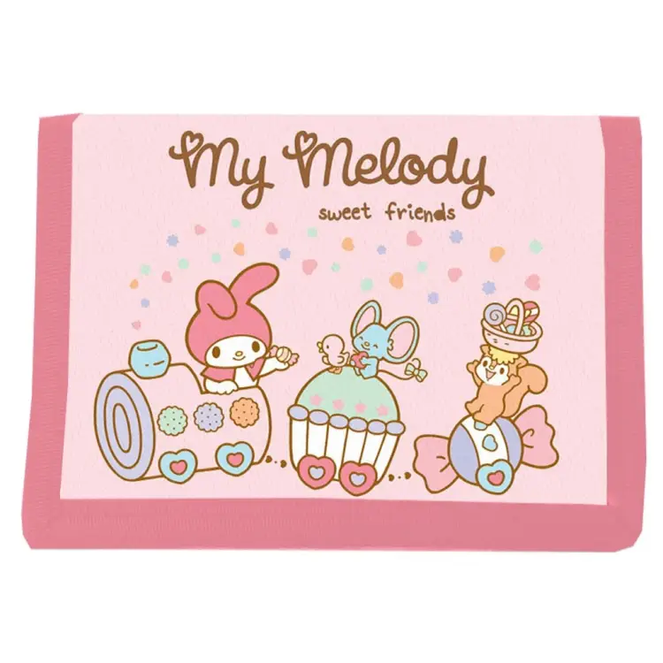 Vamos - MY MELODY - Set of Wallet + Keyring - 2 Pc.