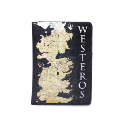 HMB - GAME OF THRONES - Passport Holder - Westeros Map