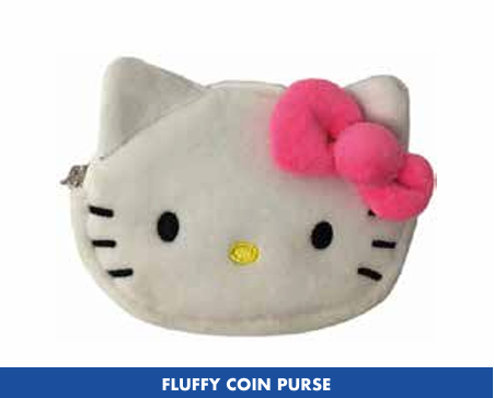 Pyramid - HELLO KITTY - Fluffy Coin Purse