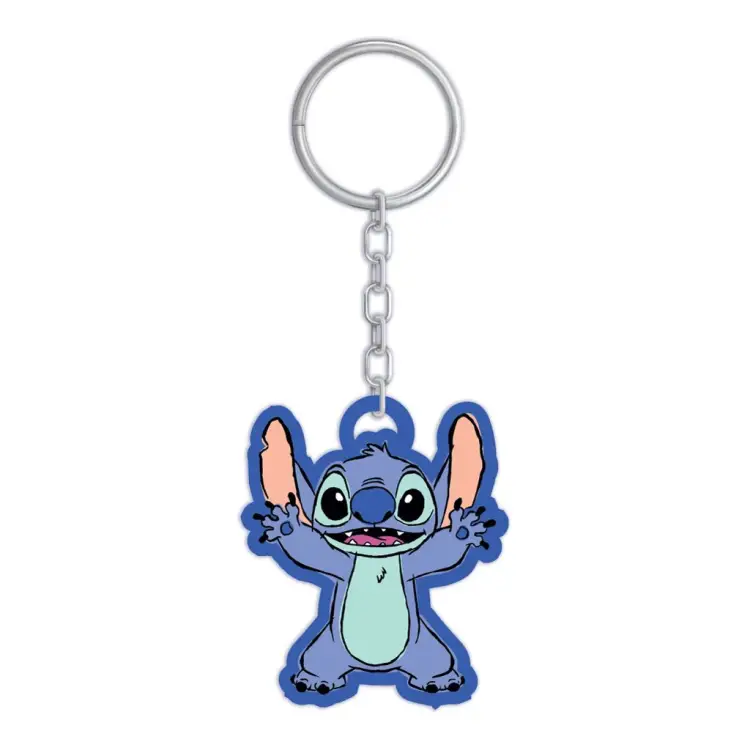 Vamos - STITCH & ANGEL - Set of Wallet + Keyring - 2 Pc.