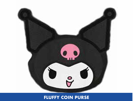 Pyramid - KUROMI - Fluffy Coin Purse
